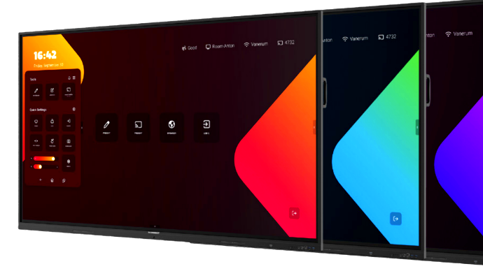 Professionele interactieve touchscreens