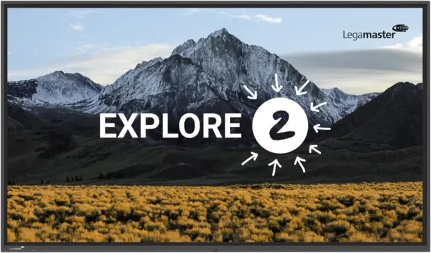 Legamaster Explorer 2 touchscreen