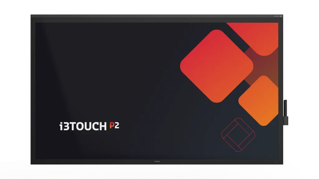 i3TOUCH P2 interactief scherm - vooraanzicht / écran interactif, vue de face