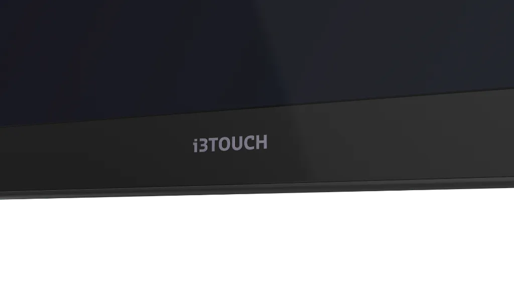 i3TOUCH P2 - onderste schermrand met logo / bord inférieur avec logo