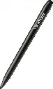 Zwarte ViewSonic touchscreenpen - detail van logo / stylet noir ViewSonic, détail du logo