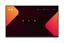 i3CONNECT ELM2 interactief scherm met startmenu / écran interactif avec menu d’accueil