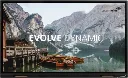 Legamaster Evolve Dynamic interactief scherm - vooraanzicht / écran interactif, vue de face