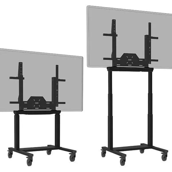 ERGOXS schermonderstel in lage en hoge stand / support d’écran en position basse et haute