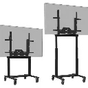 ERGOXS schermonderstel in lage en hoge stand / support d’écran en position basse et haute