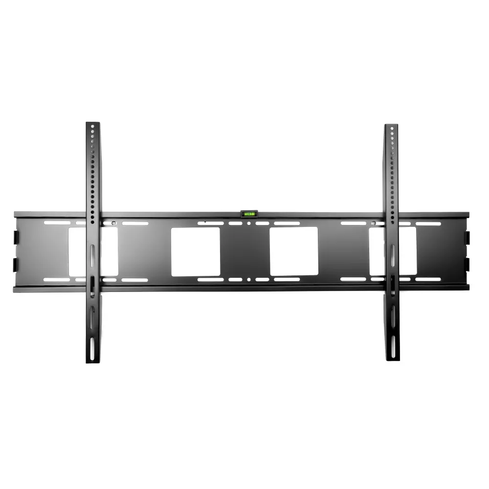 XL muurbeugel - wandplaat met twee verticale rails / support mural XL, plaque et deux rails verticaux