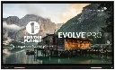 Legamaster Evolve Pro interactief scherm - vooraanzicht / écran interactif, vue de face
