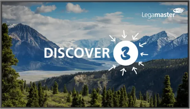 [7-805120-43-EU] Legamaster - Discover 3 Professional display - 43inch