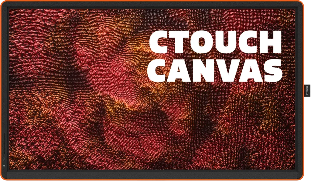 [11072565] CTOUCH Canvas - 65inch Regal Orange - Showroom Model