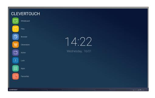 Acheter Clevertouch Impact Max 86 front prix belgique